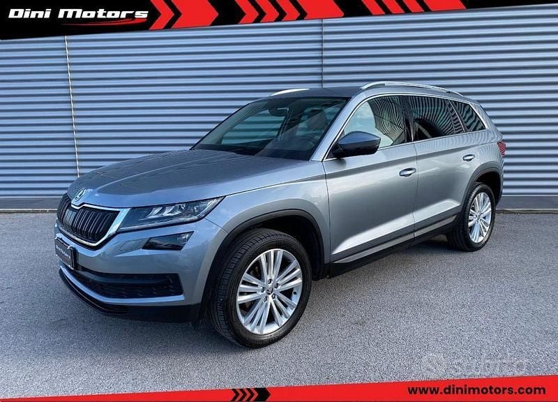 Grigio scuro Usata 2019 Skoda Kodiaq Style SUV | 21.500 € (Buon prezzo) - Immagine 1/4