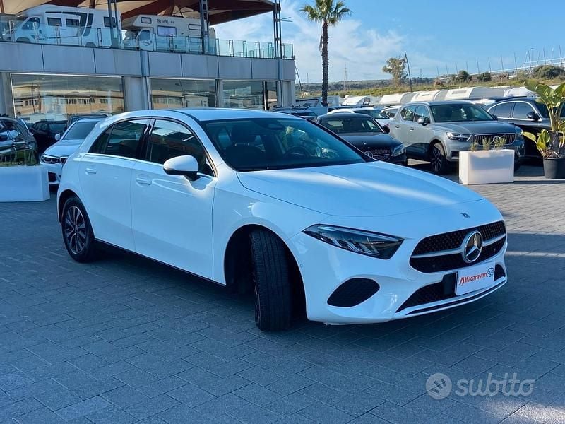 Usata Mercedes A180 Advanced 116 CV (85 kW) 2025 Bianco Berlina