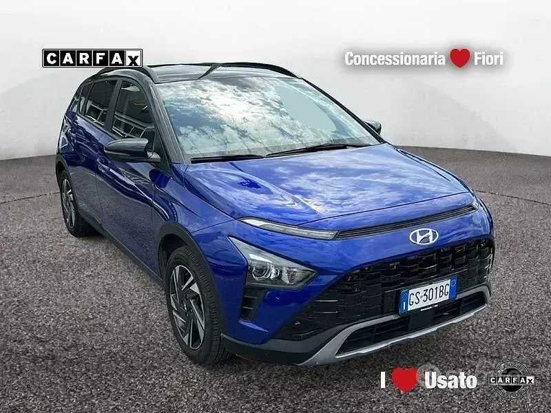 Usata Hyundai Bayon 84 CV (61 kW) 2023 Blu SUV