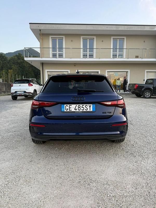 Usata Audi A3 150 CV (110 kW) 2021 Blu Berlina