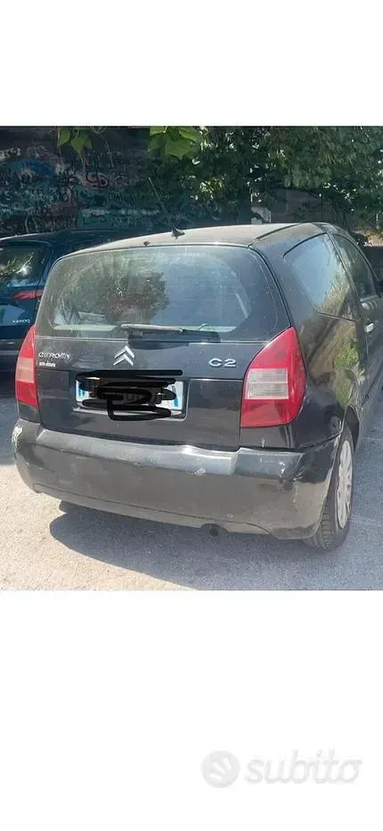 Usata Citroën C2 2005 Nero Utilitaria