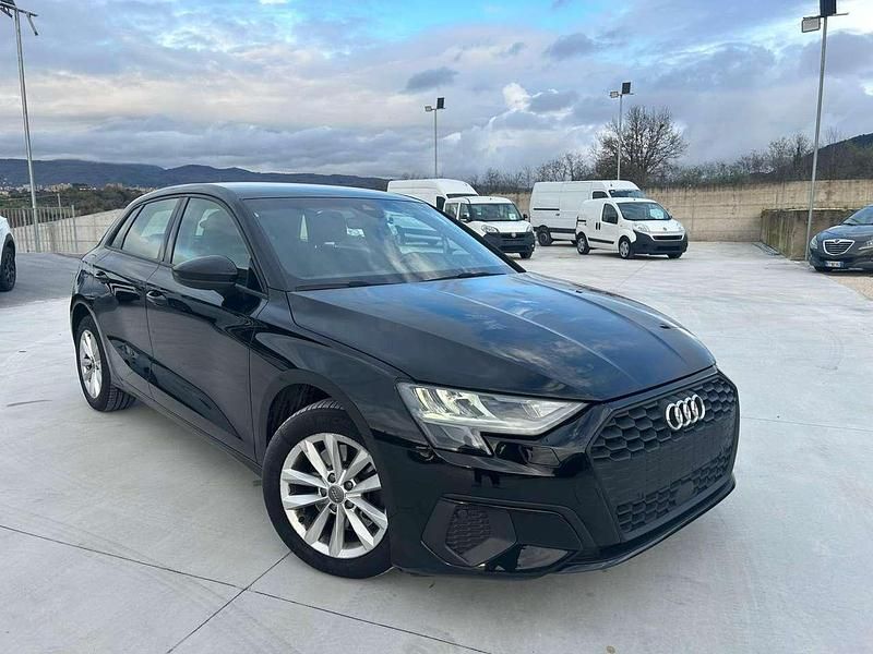 Usata Audi A3 116 CV (85 kW) 2020 Nero Berlina