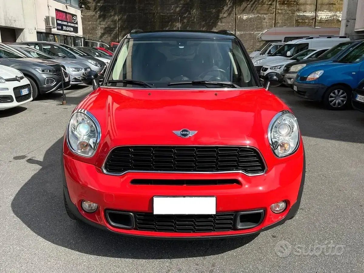 Usata Mini Cooper SD Countryman 143 CV (105 kW) 2012 Rosso SUV