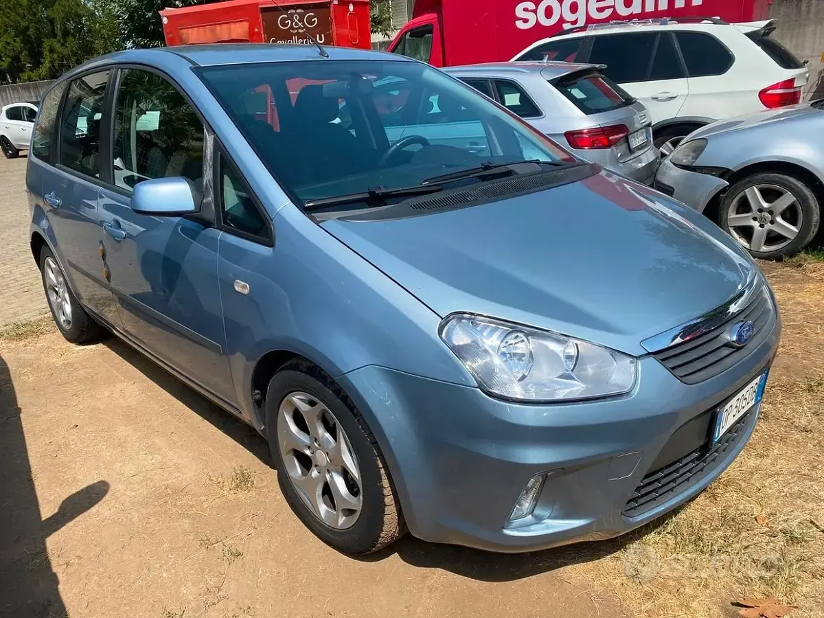 Usata Ford C-MAX Titanium 90 CV (66 kW) 2008 Blu Monovolume