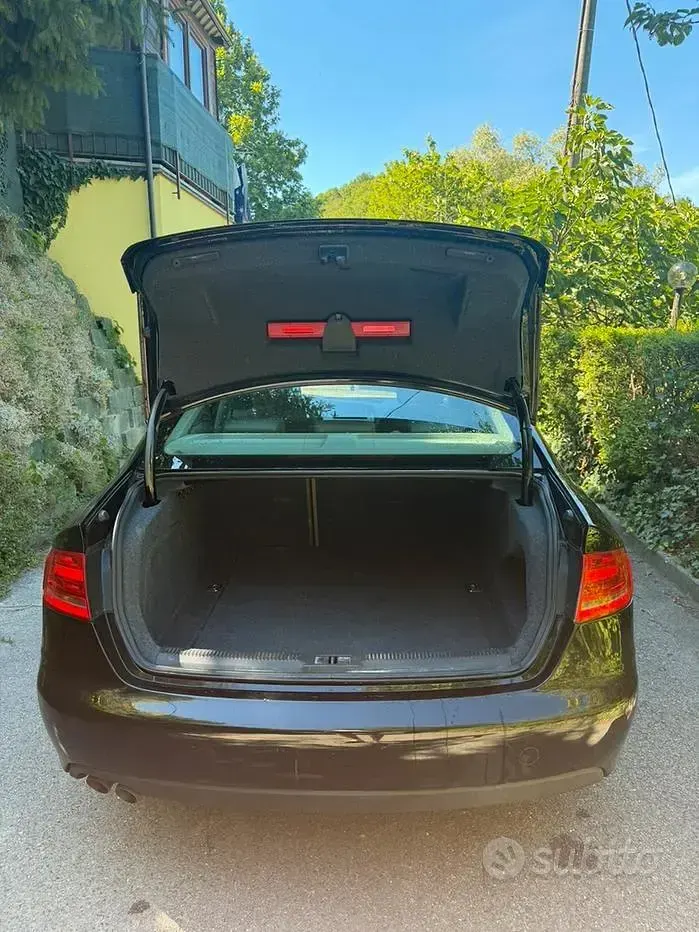 Usata Audi A4 143 CV (105 kW) 2008 Nero Berlina