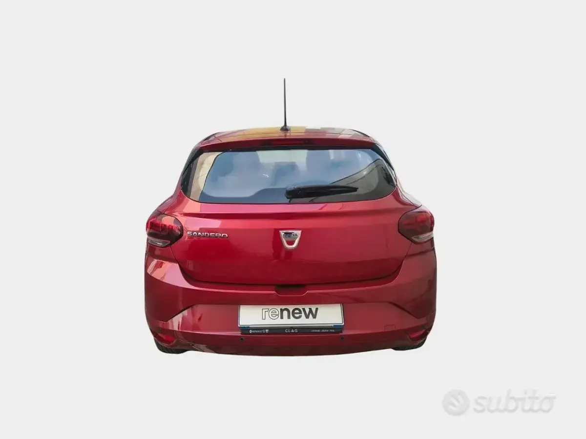 Usata Dacia Sandero Comfort 66 CV (48 kW) 2021 Rosso Berlina