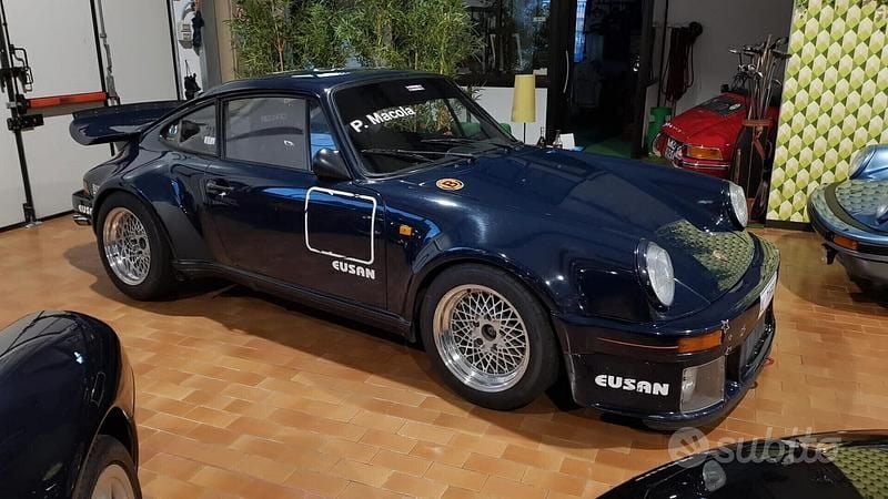 Usata Porsche 930 Turbo 1987 Blu Coupé