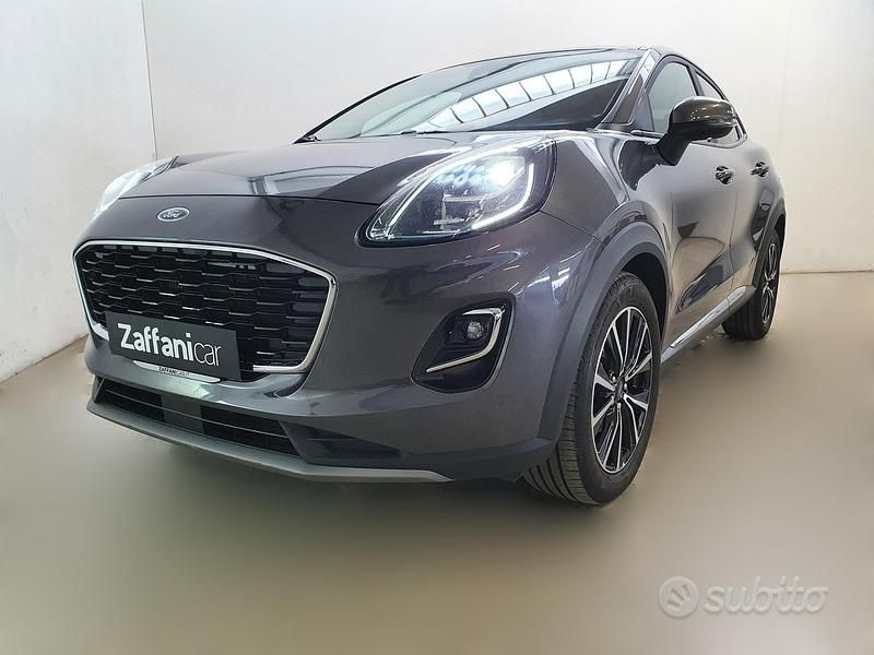 Usata Ford Puma S 125 CV (91 kW) 2021 Grigio scuro metallizzato SUV
