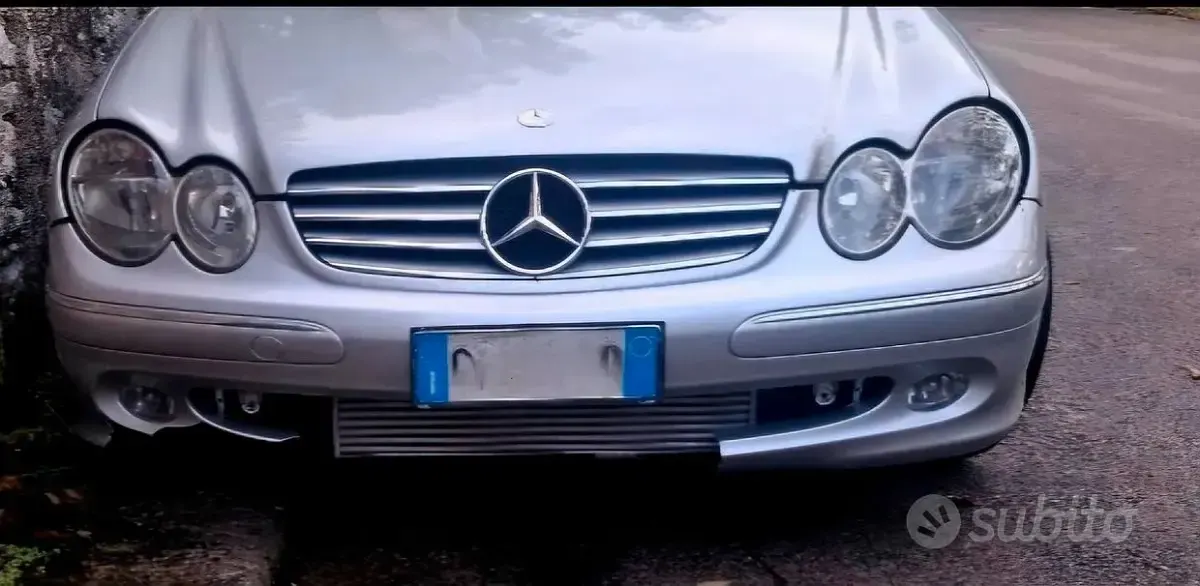 Usata Mercedes CLK200 2003 Grigio Cabrio