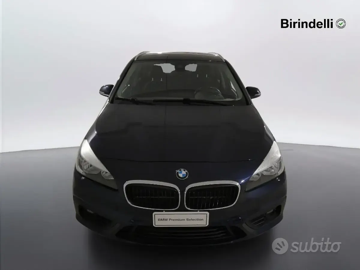 Usata BMW 218 Active Tourer Advantage 150 CV (110 kW) 2017 Blu Monovolume