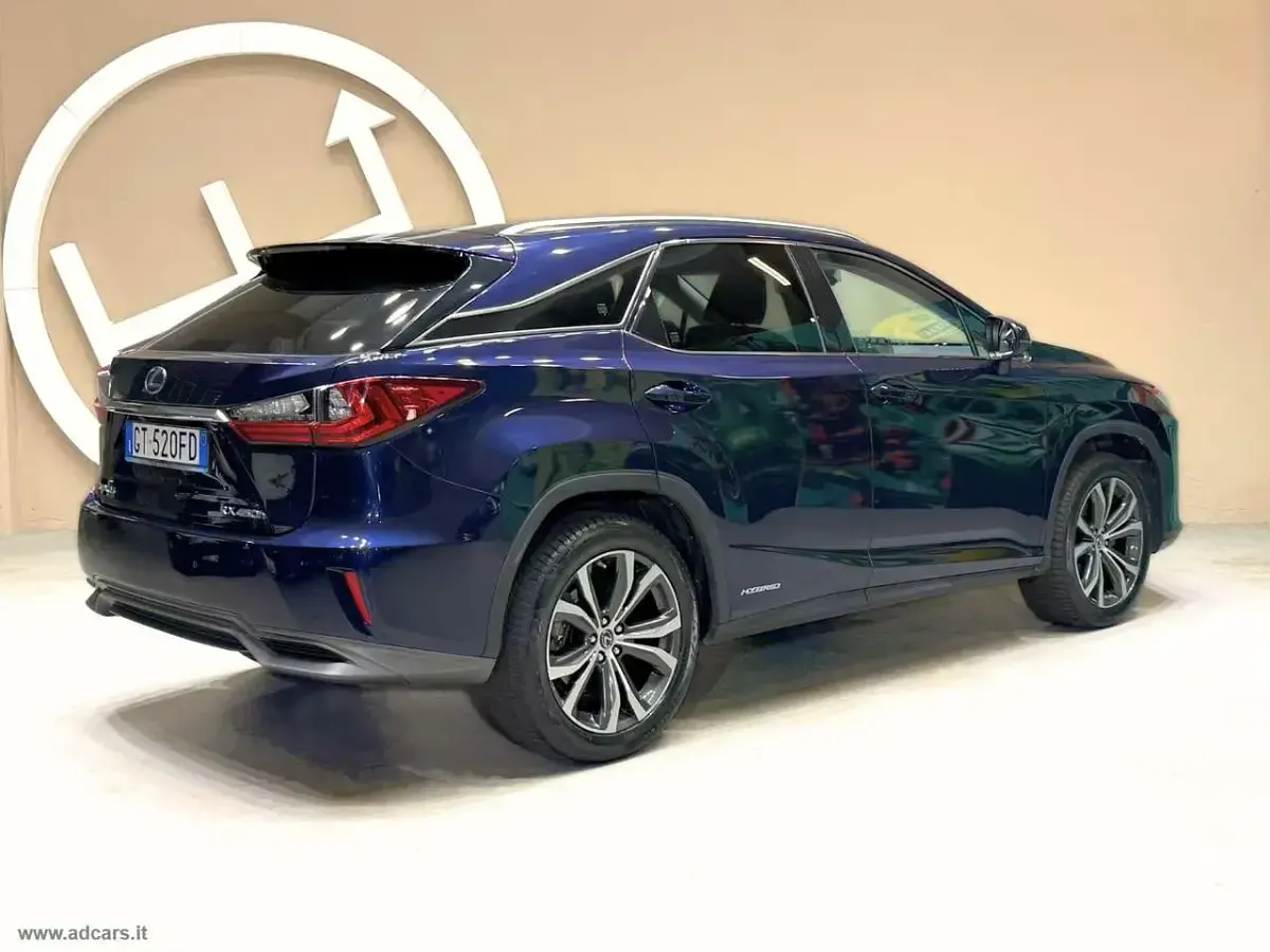 Usata Lexus RX450h Executive Line 262 CV (192 kW) 2018 Blu/azzurro SUV