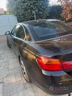 Usata BMW 420 Cabriolet 184 CV (135 kW) 2014 Nero Cabrio