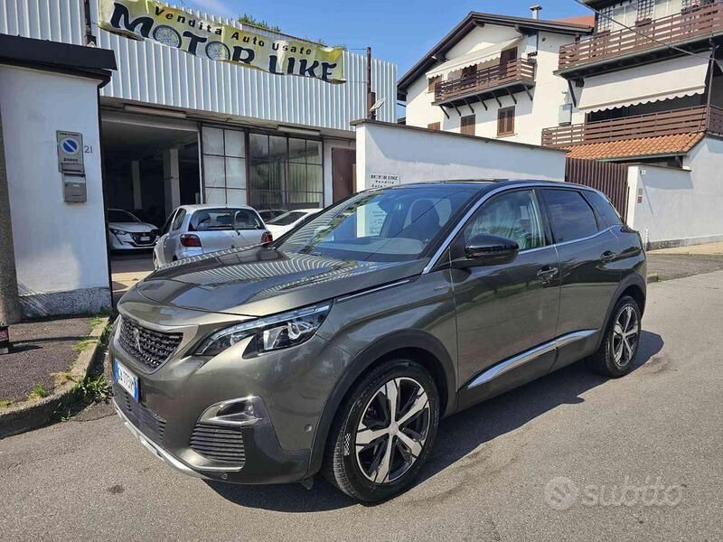 Grigio Usata 2021 Peugeot 3008 GT-line SUV | 16.500 € (Super prezzo) - Immagine 1/4