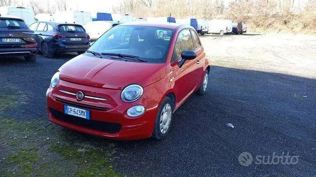 Usata Fiat 500 69 CV (50 kW) 2023 Rosso Utilitaria