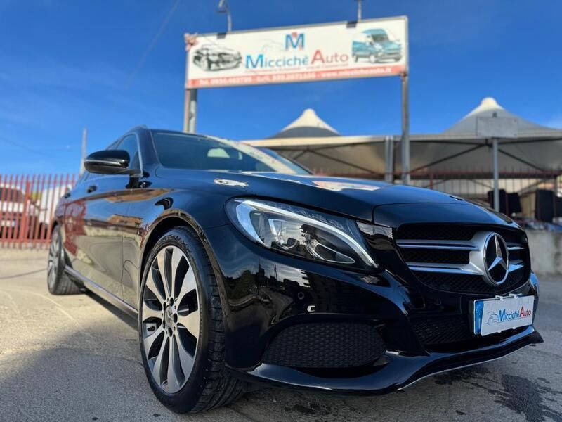 Nero Usata 2018 Mercedes C200 Station wagon | 17.500 € (Cara) - Immagine 1/4