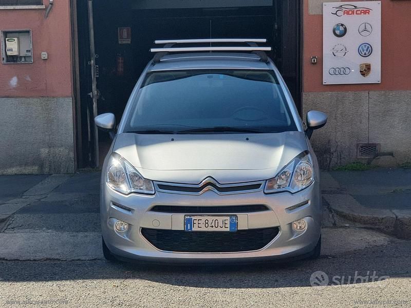 Usata Citroën C3 PureTech 82 CV (60 kW) 2016 Grigio Berlina