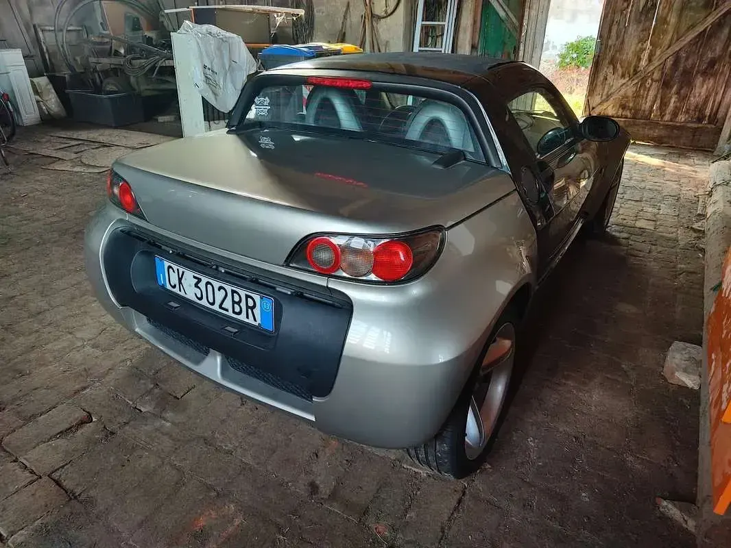 Usata Smart Roadster 61 CV (44 kW) 2003 Grigio Cabrio