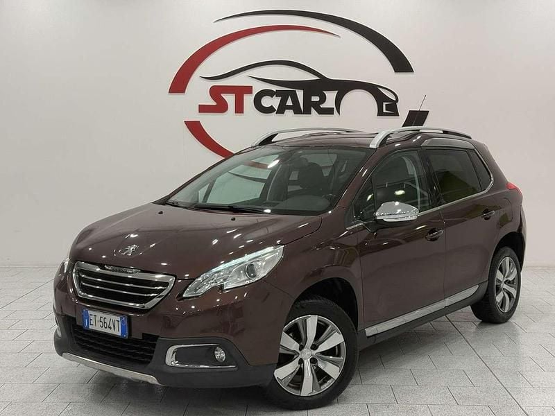 Usata Peugeot 2008 Allure 82 CV (60 kW) 2014 Marrone SUV