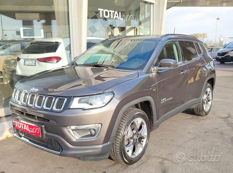 Usata Jeep Compass Limited 140 CV (102 kW) 2019 Antracite metallizzato SUV