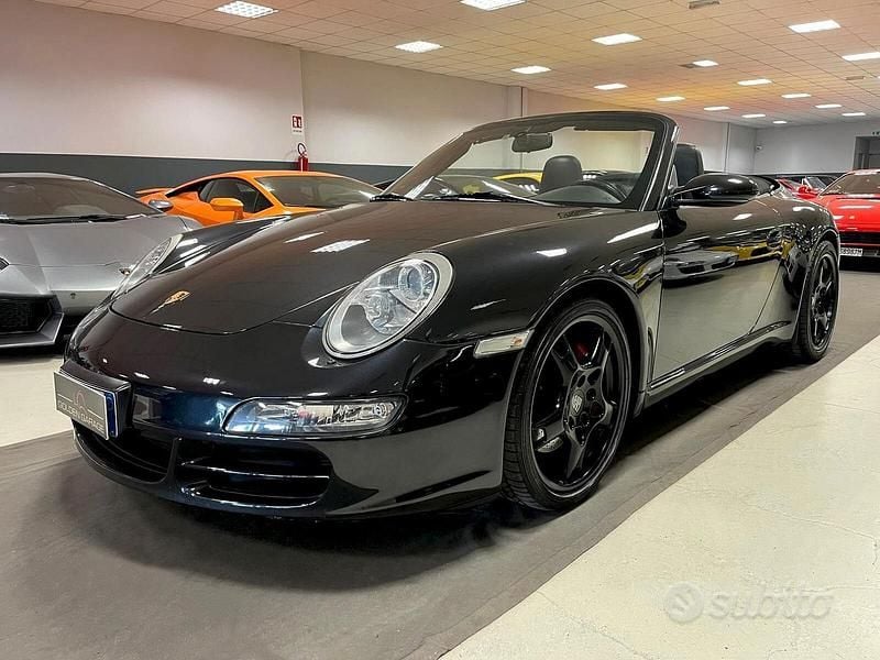 Usata Porsche 911 Carrera S Cabriolet 355 CV (261 kW) 2007 Nero Cabrio