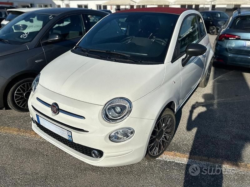 Usata Fiat 500C 70 CV (51 kW) 2024 Bianco Cabrio