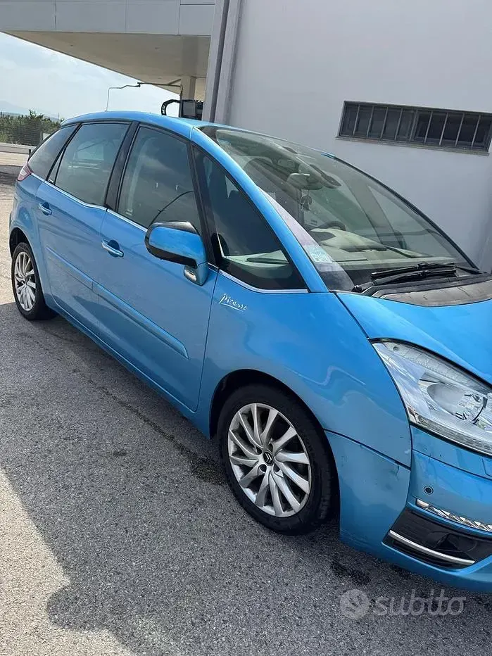 Usata Citroën C4 Picasso Exclusive 111 CV (81 kW) 2011 Blu Monovolume