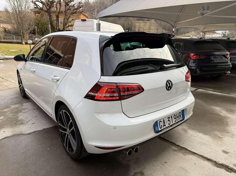 Usata VW Golf VII Sportline 184 CV (135 kW) 2017 Bianco Berlina