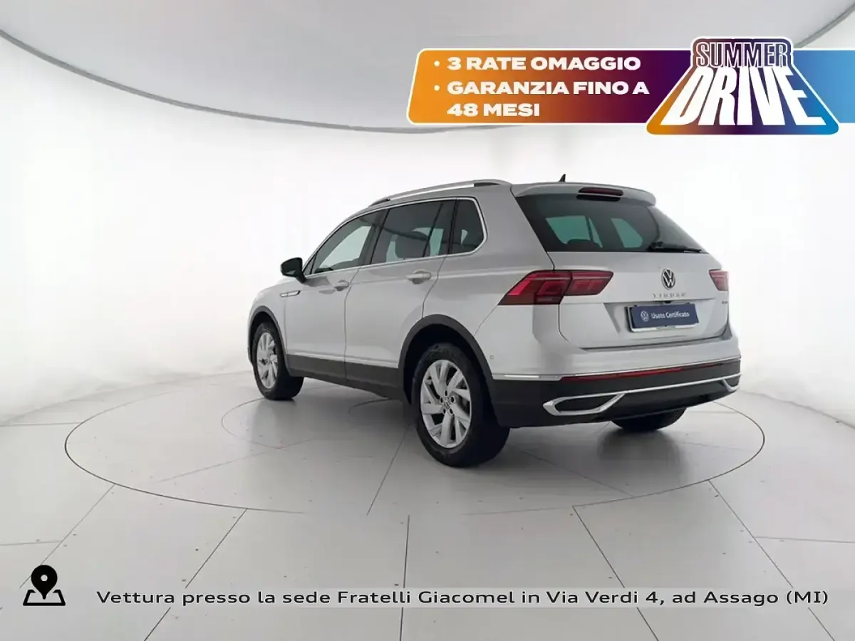 Usata VW Tiguan Elegance 190 CV (139 kW) 2023 Reflex silver metallizzato SUV