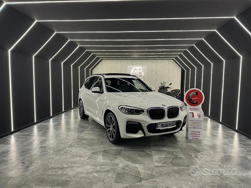 Usata BMW X3 Luxury Line 265 CV (194 kW) 2019 Bianco SUV