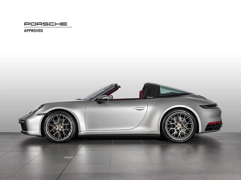 Usata Porsche 911 Targa 4S Sport 450 CV (330 kW) 2021 Argento gt Cabrio