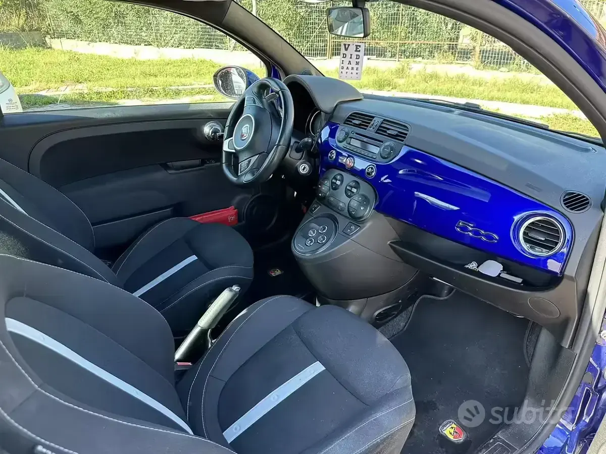 Usata Abarth 595 140 CV (102 kW) 2016 Bluazzurro Berlina