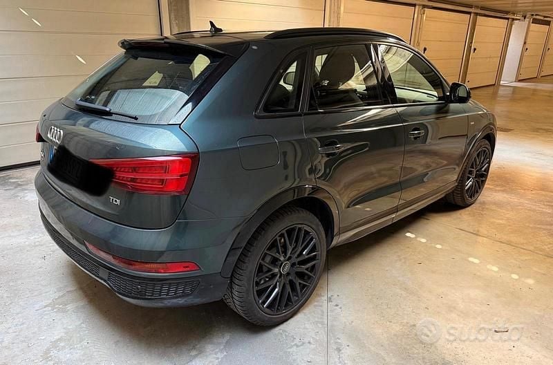 Usata Audi Q3 S-Line 150 CV (110 kW) 2018 Blu SUV