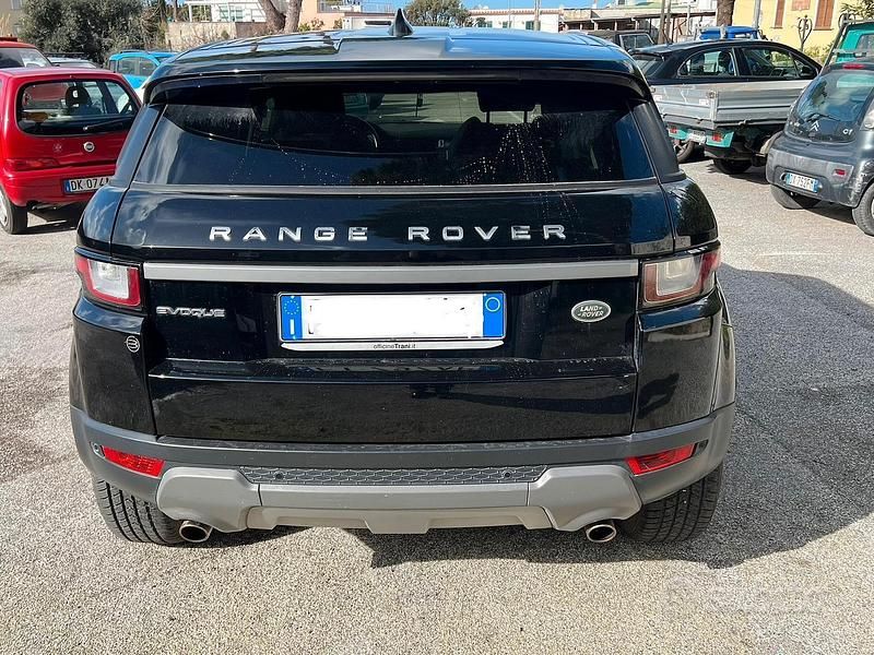 Usata Land Rover Range Rover evoque 2016 Nero SUV