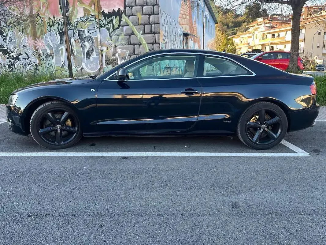 Usata Audi A5 Ambition 190 CV (139 kW) 2008 Blu/azzurro Coupé