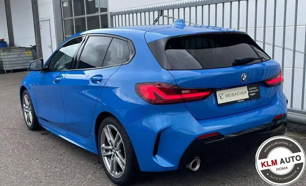 Usata BMW 118 M Sport 140 CV (102 kW) 2020 Blu misano Berlina
