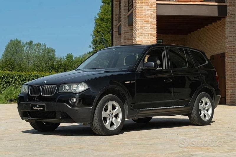 Usata BMW X3 150 CV (110 kW) 2007 Nero SUV