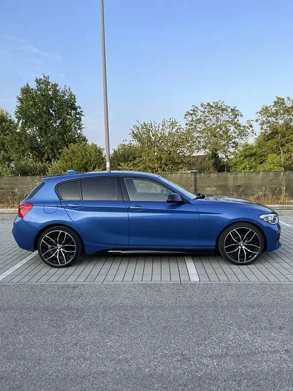 Usata BMW 118 M Sport 150 CV (110 kW) 2017 Bluazzurro Berlina