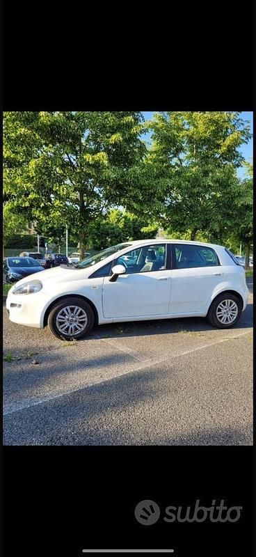 Usata Fiat Punto Evo 77 CV (56 kW) 2012 Bianco Utilitaria