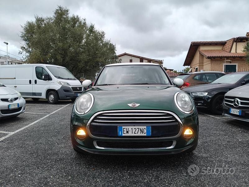 Usata Mini Cooper D 116 CV (85 kW) 2014 Verde Utilitaria