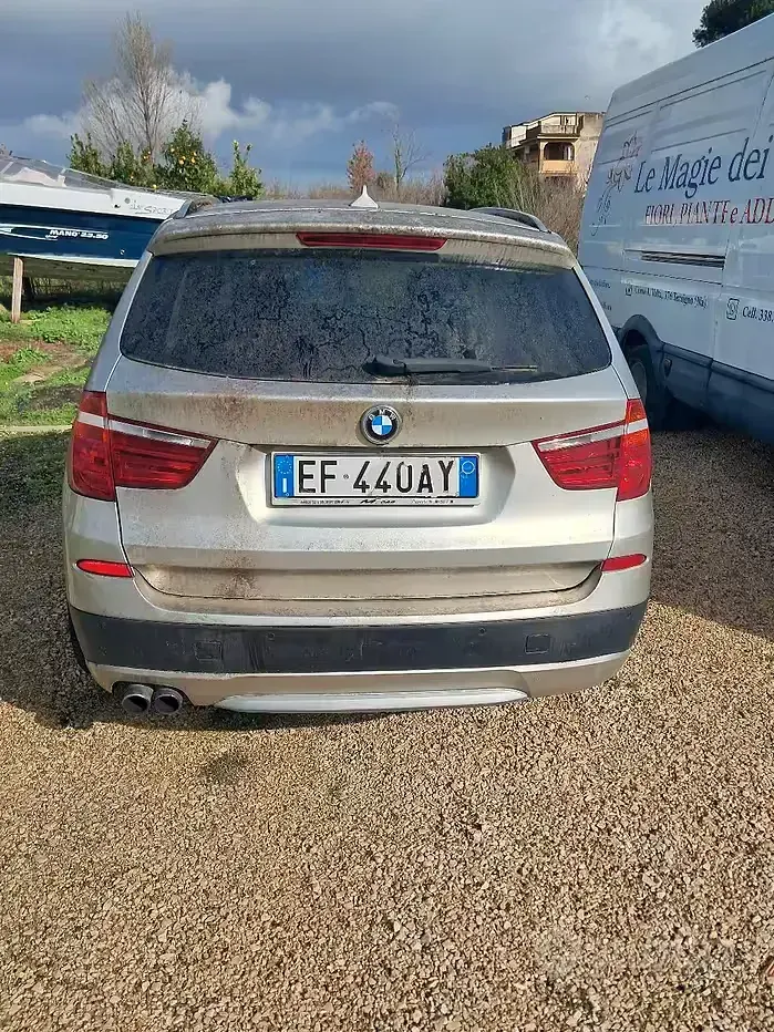Usata BMW X3 184 CV (135 kW) 2011 Grigio SUV