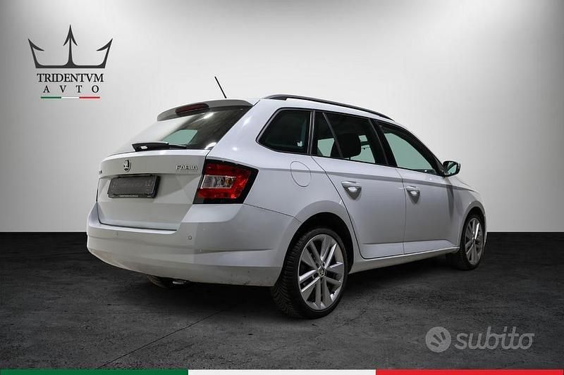 Usata Skoda Fabia Style 90 CV (66 kW) 2015 Bianco Station wagon