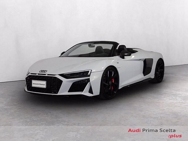 Usata Audi R8 Spyder Performance 620 CV (456 kW) 2023 Bianco Cabrio