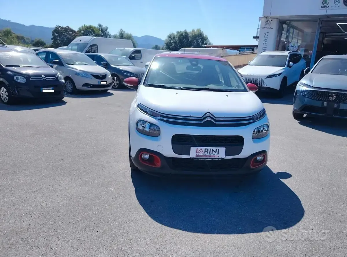 Usata Citroën C3 Shine 75 CV (55 kW) 2017 Bianco Berlina