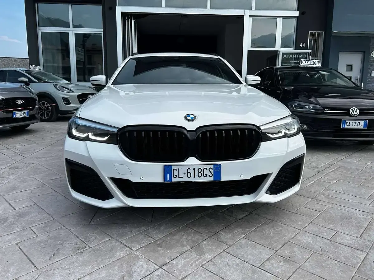 Usata BMW 518 M Sport 150 CV (110 kW) 2022 Bianco Station wagon