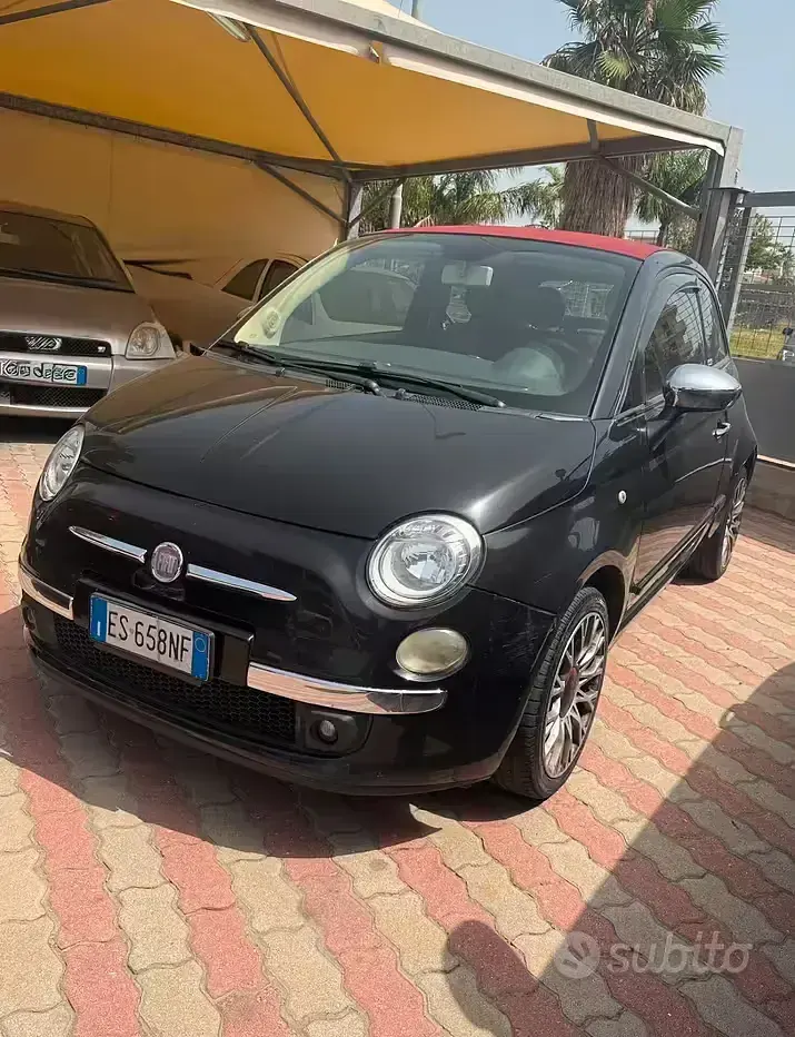 Usata Fiat 500C Lounge 95 CV (69 kW) 2014 Cabrio