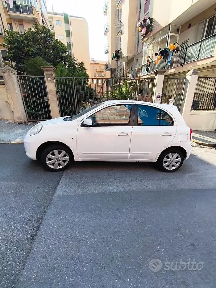 Usata Nissan Micra 80 CV (58 kW) 2012 Bianco Utilitaria