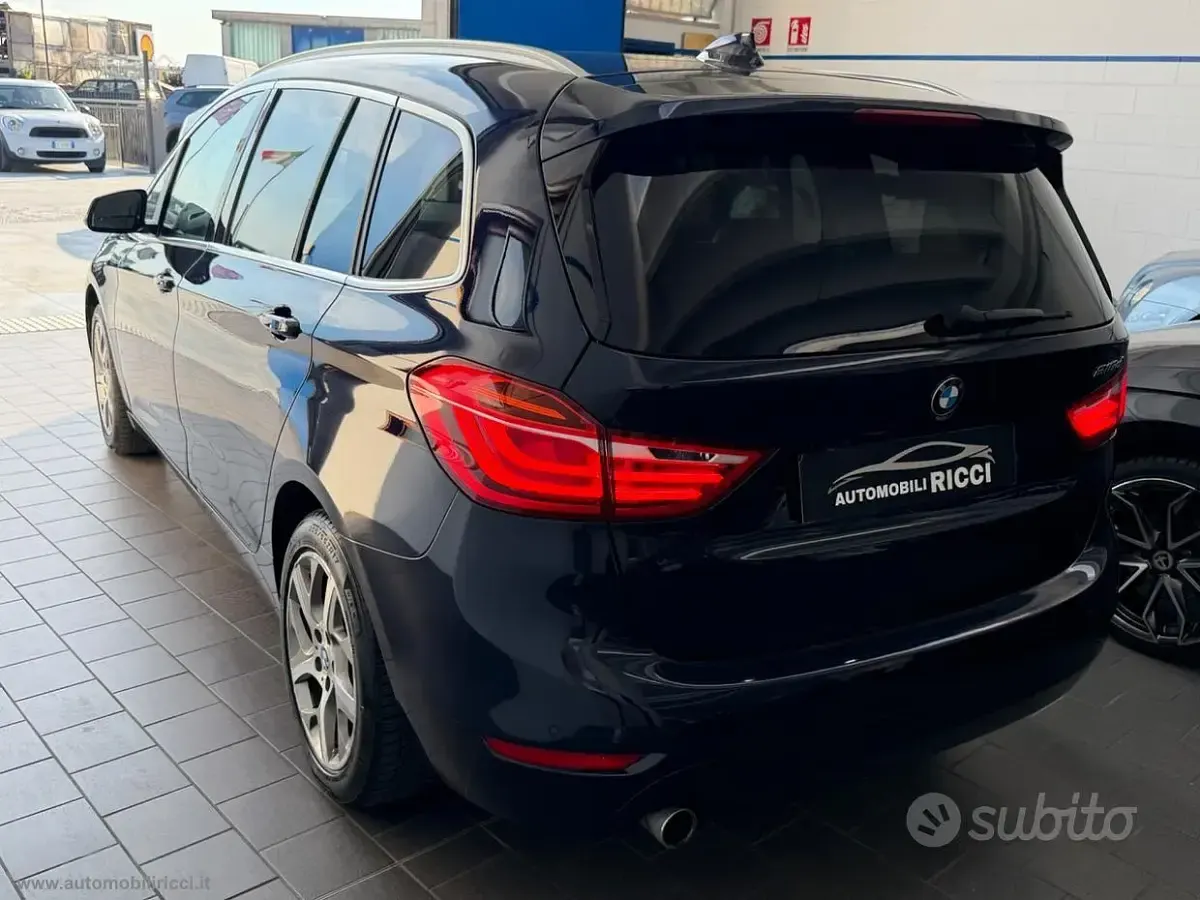 Usata BMW 216 Gran Tourer 116 CV (85 kW) 2017 Blu Monovolume