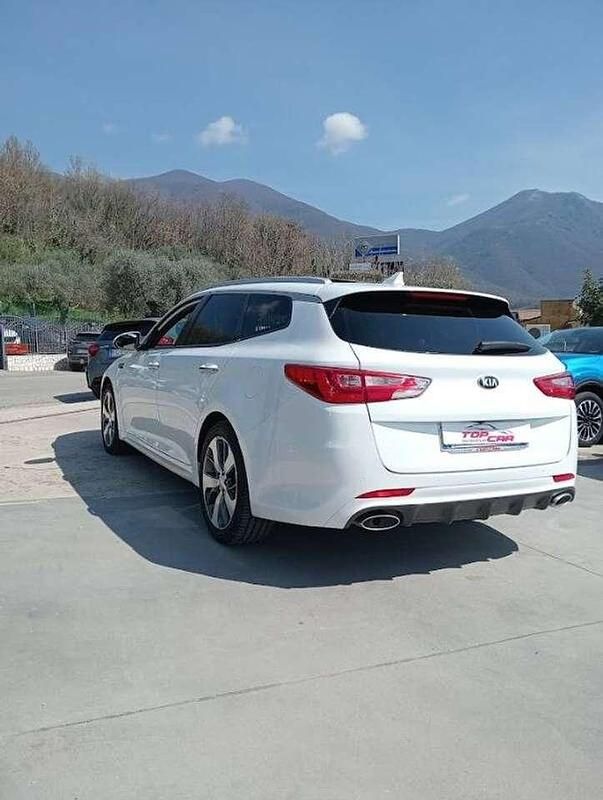 Usata Kia Optima GT-Line 141 CV (103 kW) 2018 Bianco Station wagon