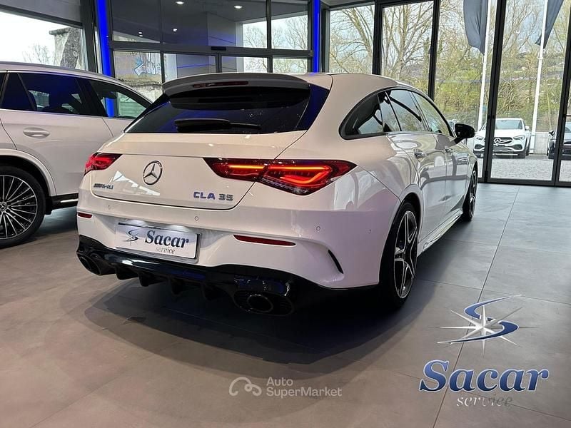 Usata Mercedes CLA35 AMG Shooting Brake AMG 306 CV (225 kW) 2021 Bianco Station wagon