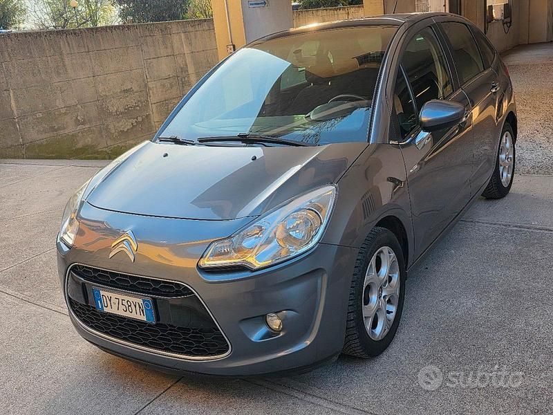 Usata Citroën C3 95 CV (69 kW) 2010 Grigio Berlina